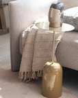 Stonewashed Woven Cotton Slub Throw