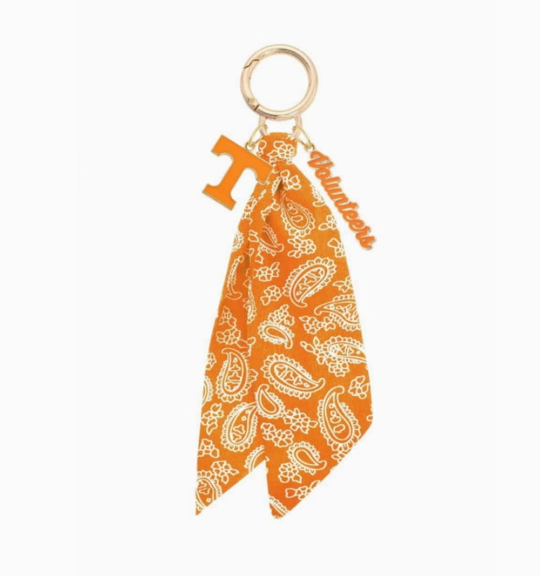 Tennessee Vols Logo Bandana Bag Charm