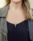 Titus 3:4-5 - 22" Original Pendant Cross Necklace