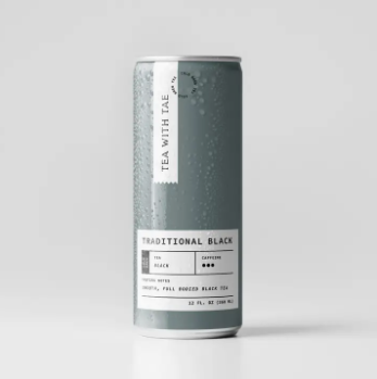 Original Black Iced Iced Tea Can 12 oz. Unsweetened, Smooth