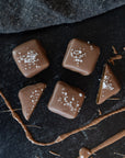 Pumpkin Spice Salted Caramels