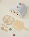 Wooden Pizza Oven Playset and Accessories