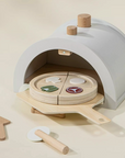 Wooden Pizza Oven Playset and Accessories