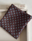 Maillard Style Fair Isle Pattern Square Scarf Bandana