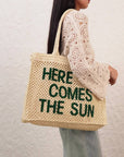 Here Comes the Sun Straw Bag