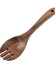 Teak Wood Salad Spoon and Fork