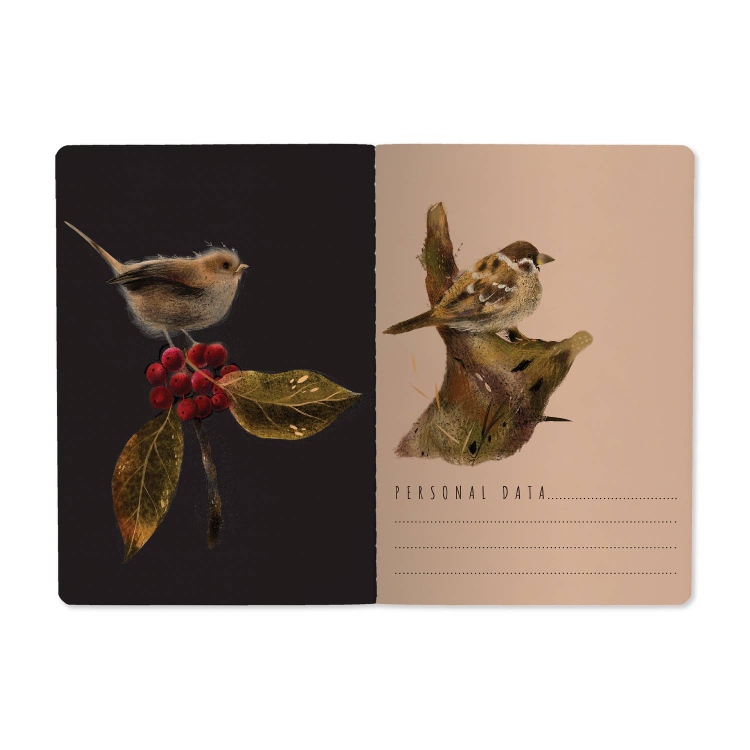Forest Sparrows Notebook