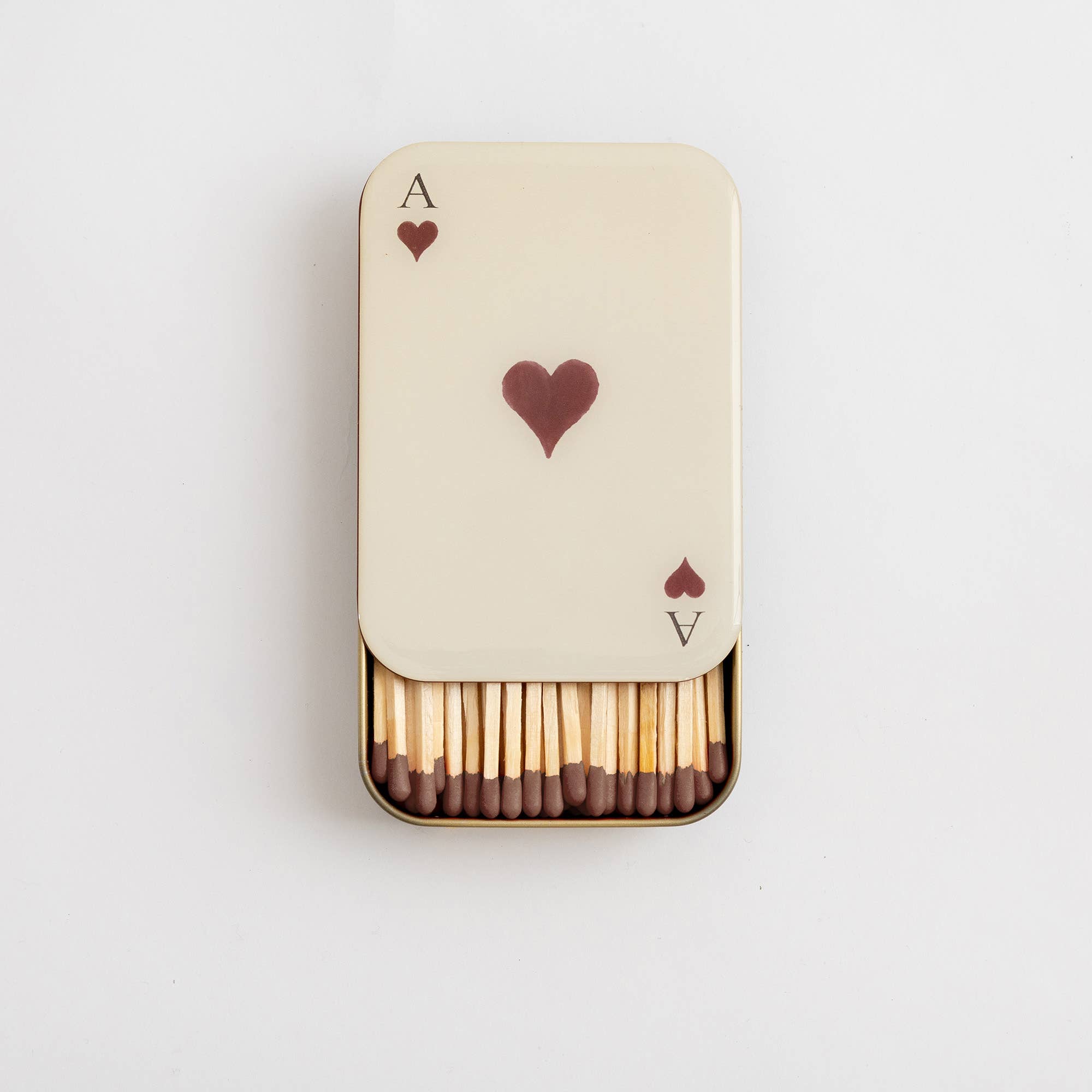 Ace of Hearts Matches in Tin