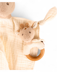 Leonie the Giraffe Doudou and Rattle