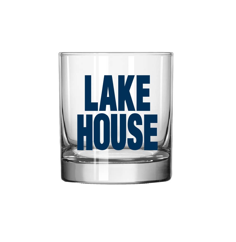 Lake House Rocks Glass