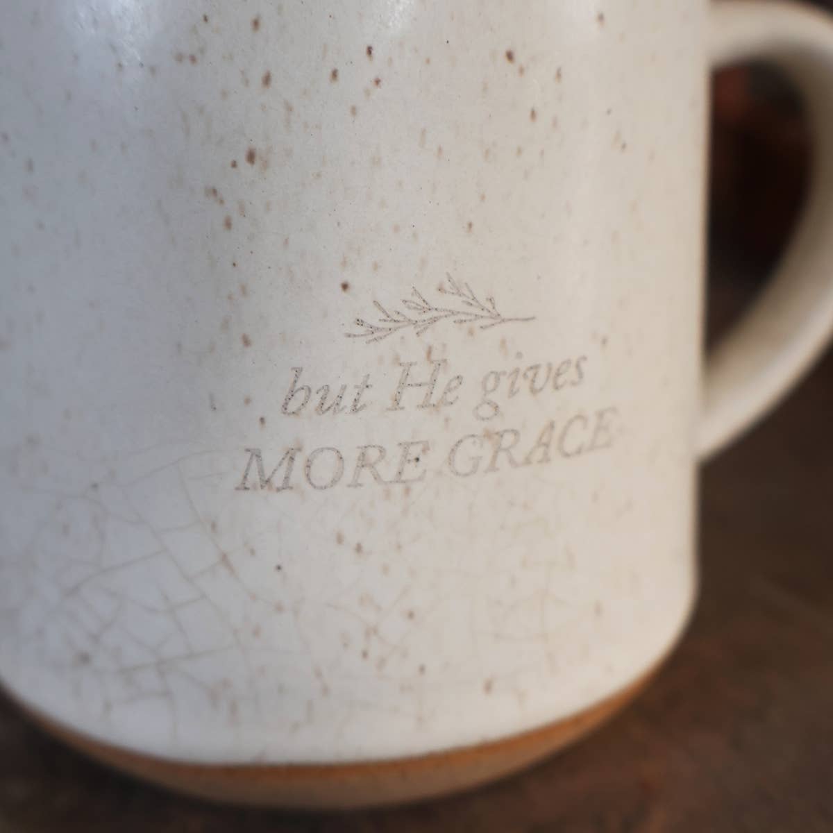 More Grace Engraved Mug