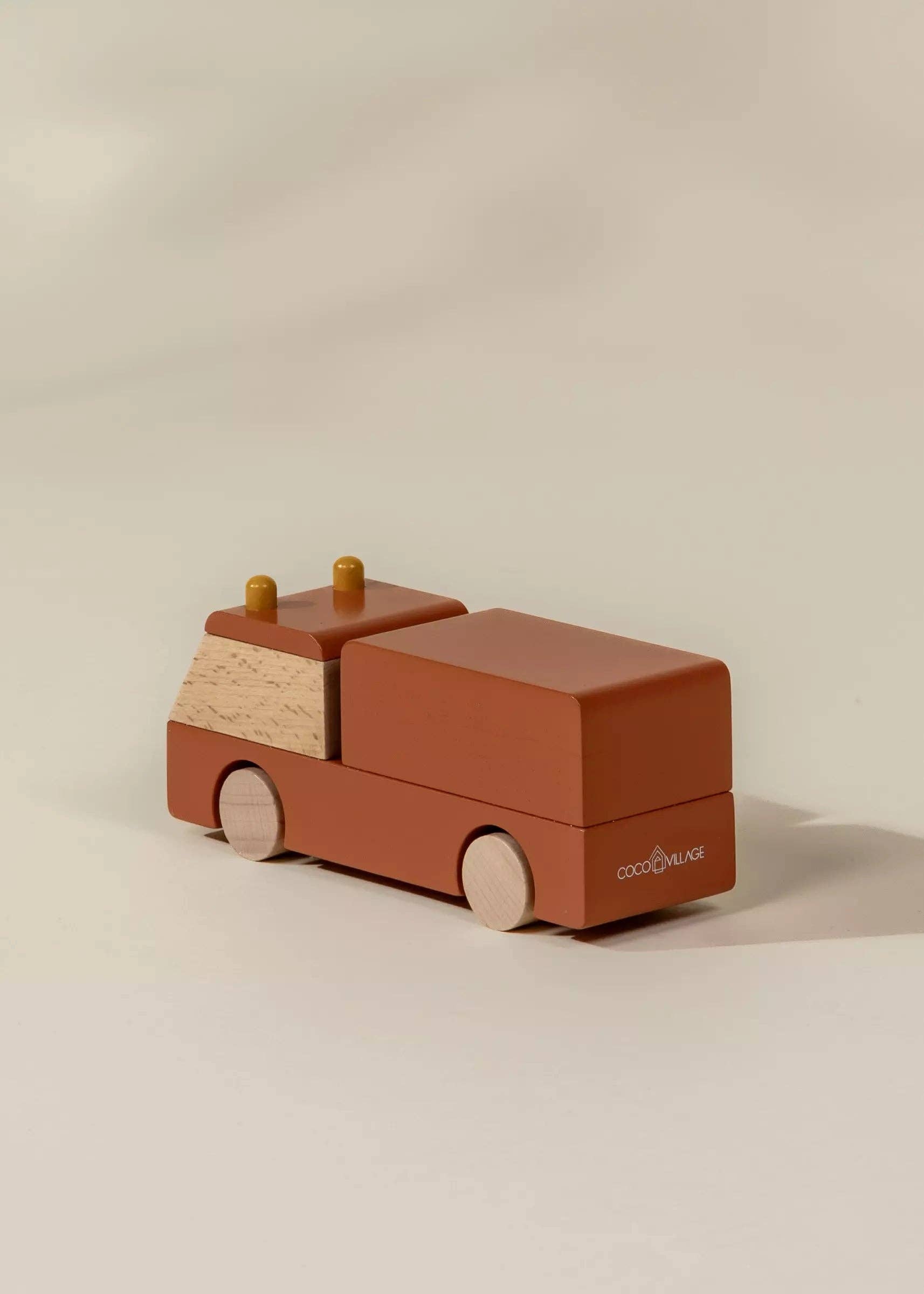 Wooden Fire Truck