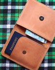Leather Passport Wallet