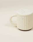Pottery Style Silicone Snack Cup with Handles