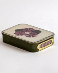 Geranium Matches in Tin