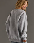 Gray Slow Mornings Club Sweatshirt