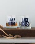 Lake House Rocks Glass