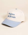 Meet Me at the Lake Classic Canvas Hat
