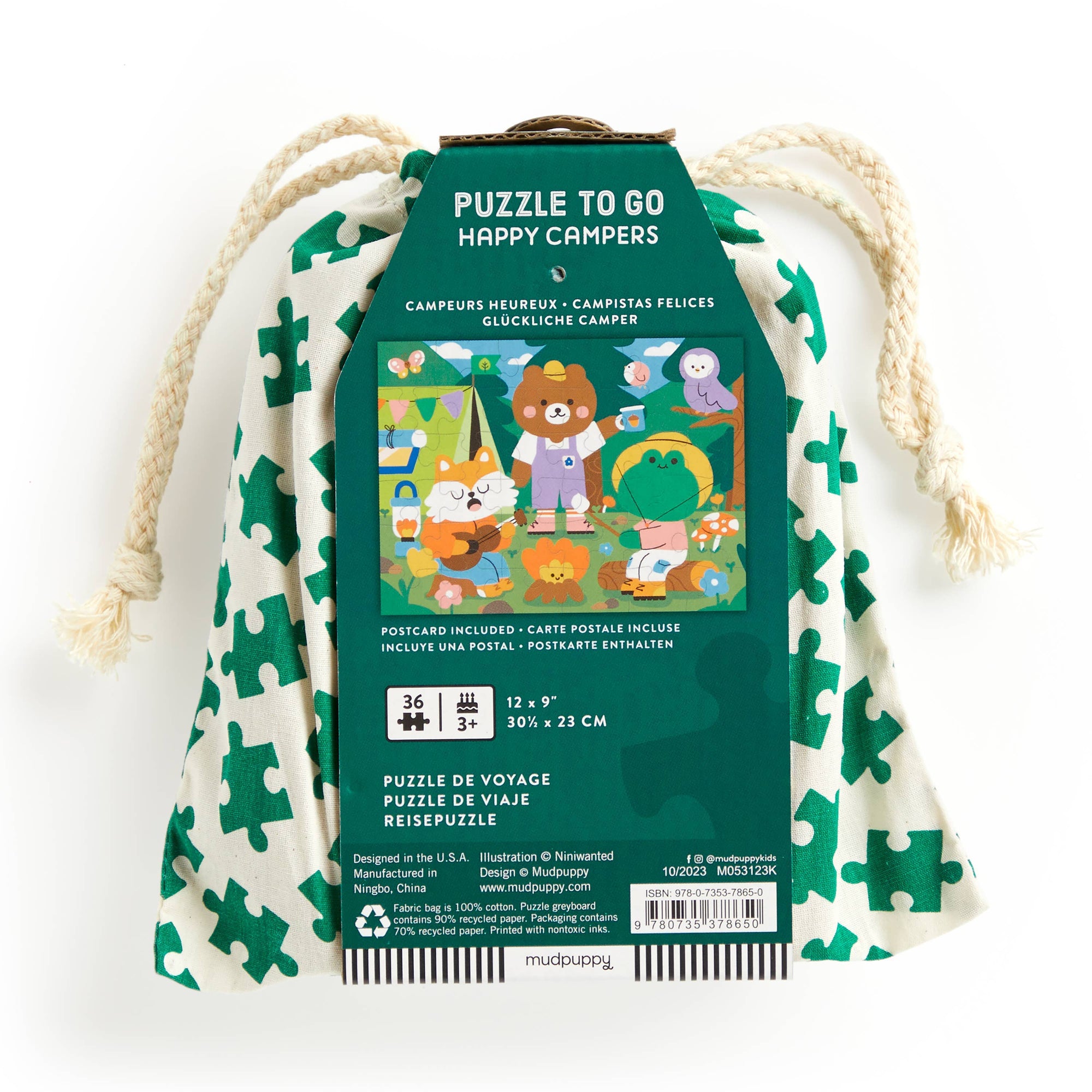 Happy Campers 36 Piece Puzzle