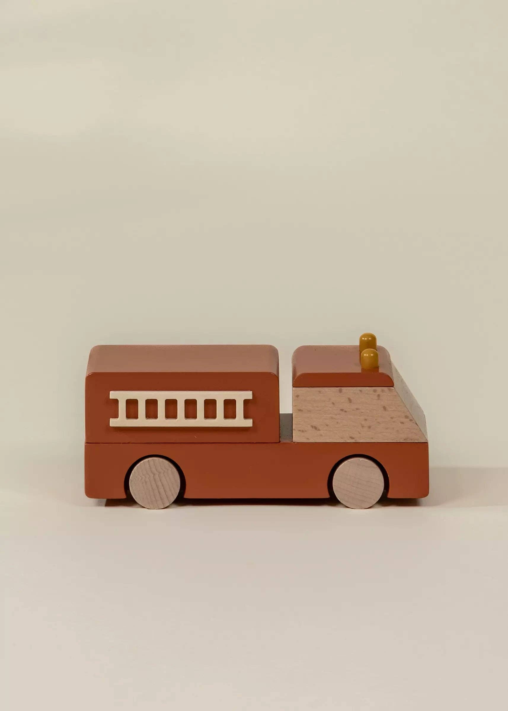 Wooden Fire Truck