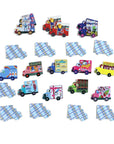 Trucks & a Bus Little Memory & Matching Game