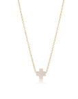 egirl 14" Necklace Gold - Signature Cross