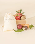 Wooden Vegetables Playset
