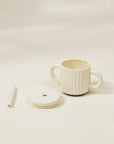 Pottery Style Silicone Baby Drinking Cup