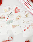 Mini Valentines Cards - Set of 12