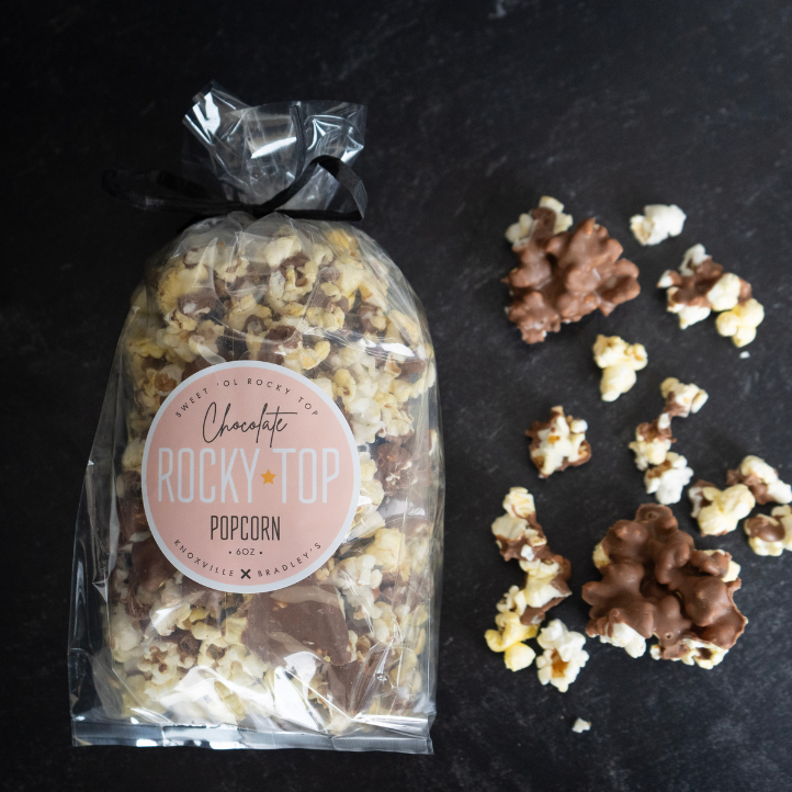 Small Chocolate Covered Popcorn— Our Best Seller— Bradley's Gift and Home, Knoxville TN