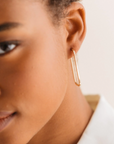 Bali Hoops: Gold