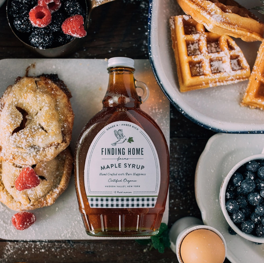 12 oz Maple Syrup, Glass Bottle