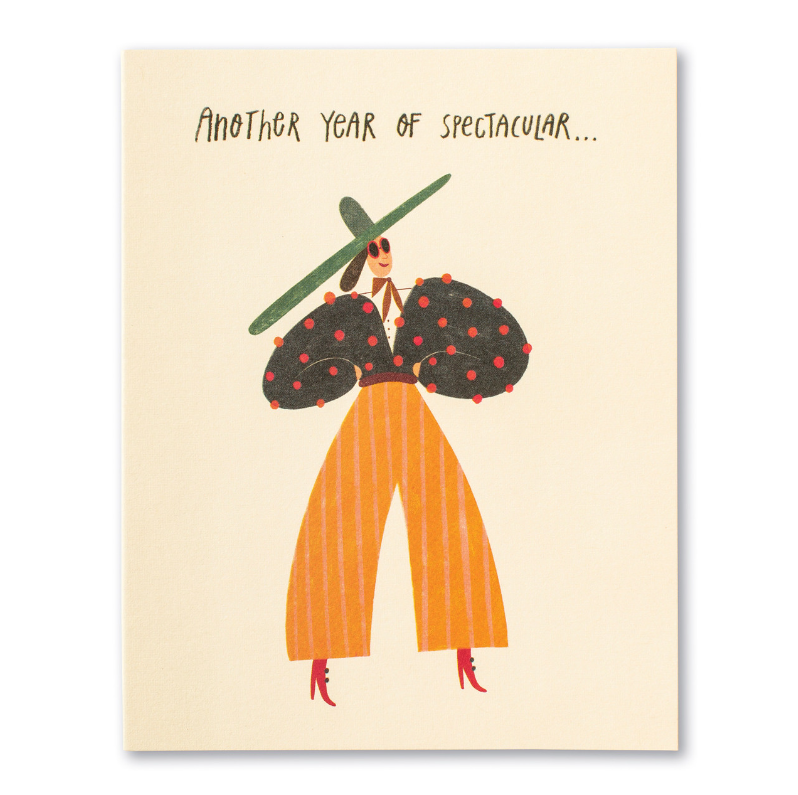 Another Year of Spectacular, Card