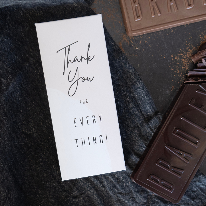 Thank You For Everything Bar, Milk Chocolate