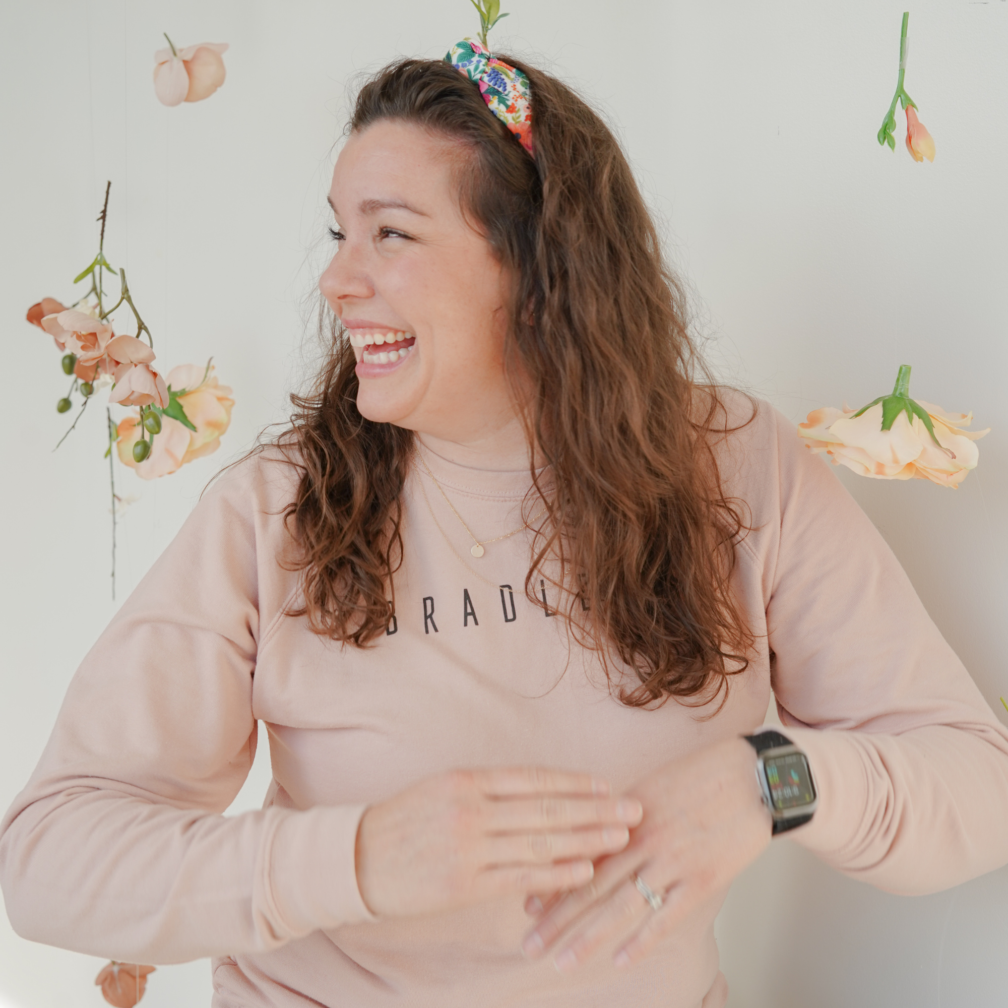 Bradley's Blush Sweatshirt