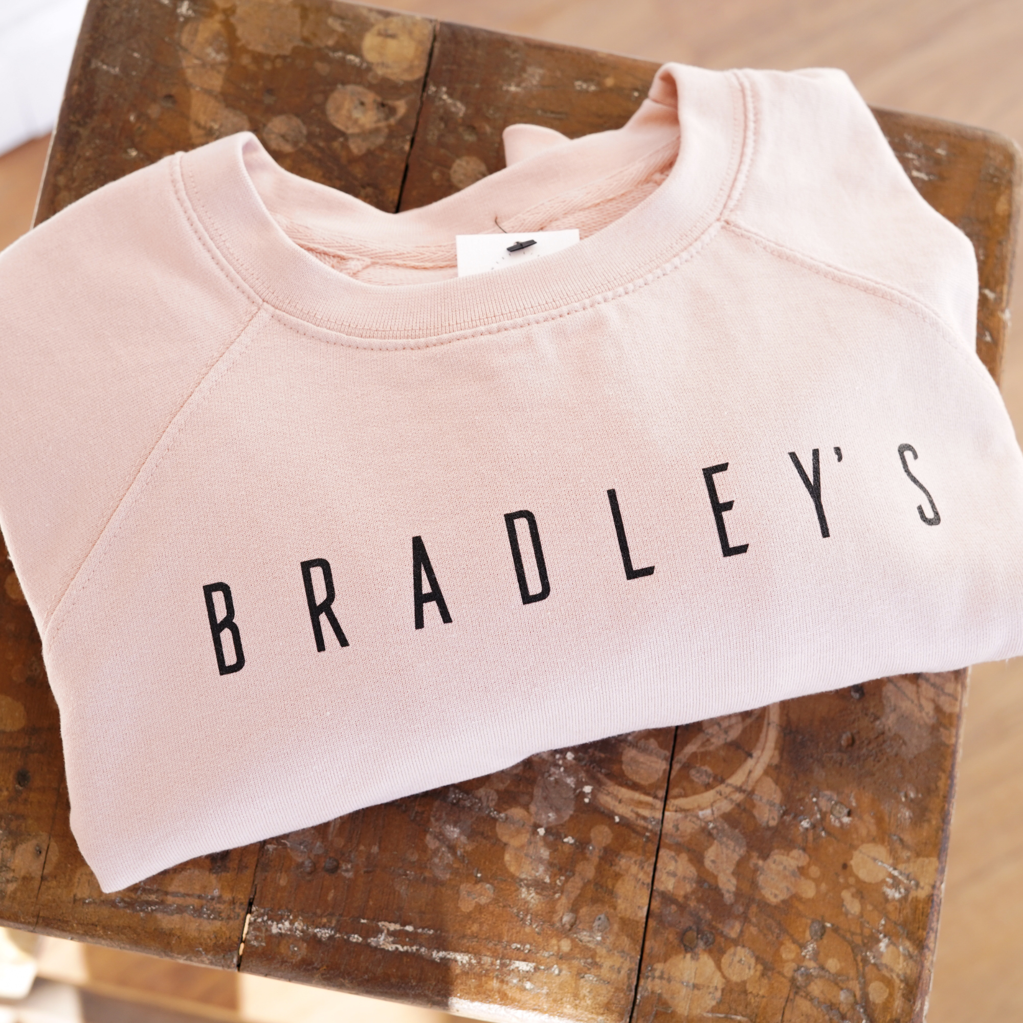 Bradley's Blush Sweatshirt