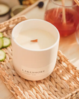 Lakeshore Candle (White Ceramic)
