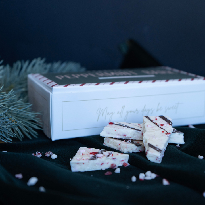 White & Dark Peppermint Bark
