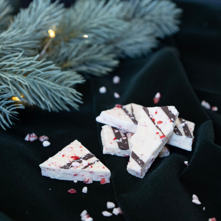 White & Dark Peppermint Bark