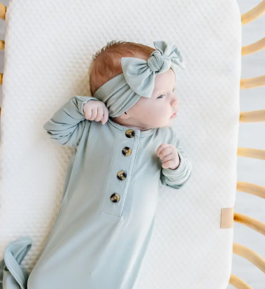 NB-3mo Joey Knotted Gown